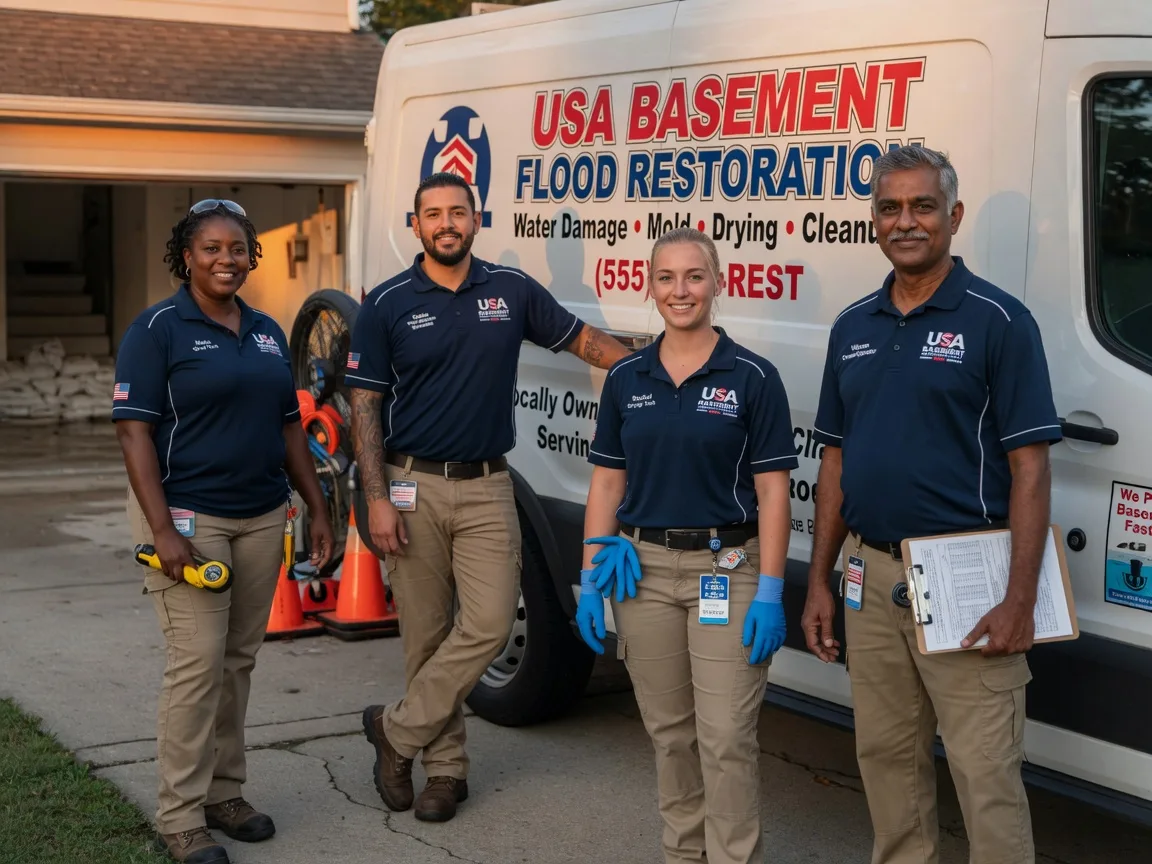Basement Flood Cleanup company in Martinsville, IL